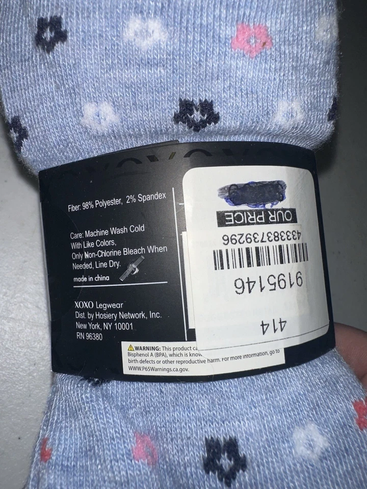 XOXO 10 Pack Low Cut Socks Women's Size 4-10 Assorted Colors NWT - Image 2 of 4
