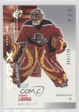 2002-03 SPx Spectrum Silver /199 Roberto Luongo #34 HOF