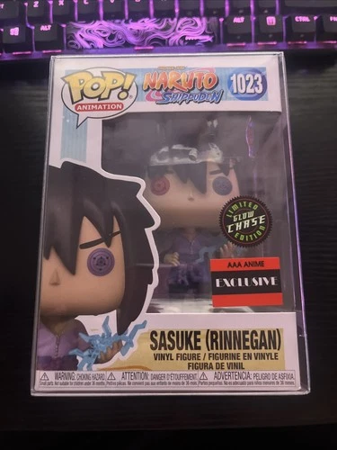Funko Pop! Vinyl: Naruto - Sasuke (Rinnegan) (Chase) (Glows in the Dark) -...