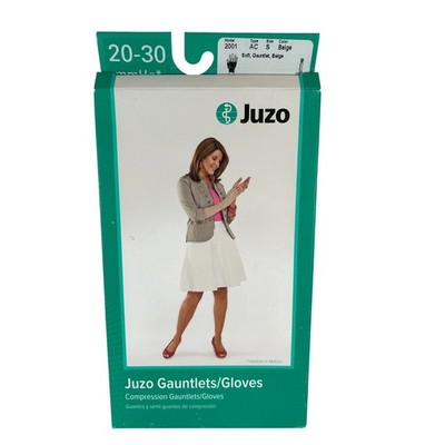 Juzo Soft 2001 Compression Gauntlet 20-30 mmHg Beige Size Small Lymphedema