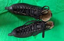 Risport RF4 Ice Figure Skates in Black Size 235 UK 2.5 EU 35