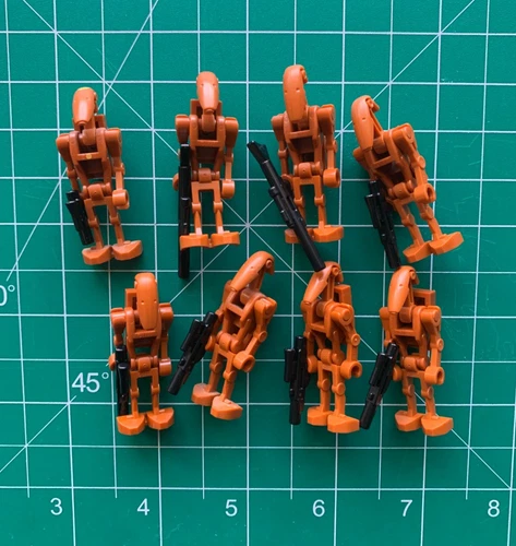 LEGO Star Wars Geonosis Battle Droid Lot 8 Minifigures SW0467B sw0482 with guns