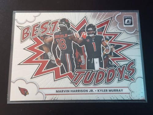 Kyler Murray / Marvin Harrison Jr. #18 2025 Panini Donruss Optic Best Tuddys card
