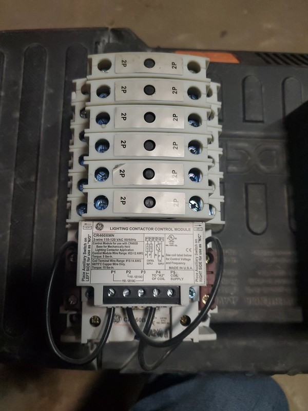 General Electric CR460XMN Lighting Contactor 