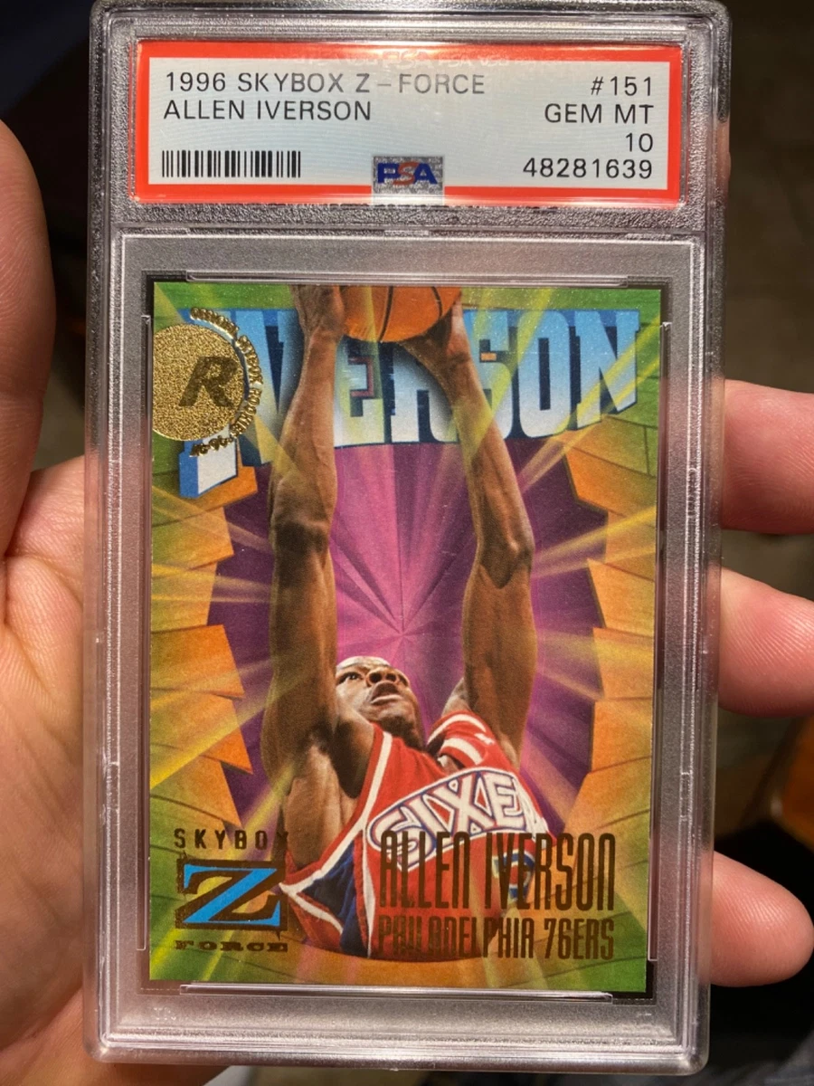 1996-97 Skybox Z Force - Allen Iverson #151 for sale | eBay