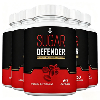 Sugar Defender Pills, Official Sugar Defender 24 Max Strength (5 Pack)