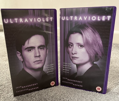 ULTRAVIOLÈT: TV Series Vol 1 & 2 VHS Complete Series Ep 1-6 (1998 VERY RARE) 
