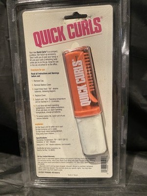 Vintage Quick Curls Cordless Curling Iron 