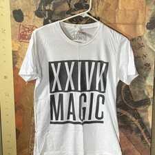 Bruno Mars 24K Magic World Tour Concert T-Shirt White Small