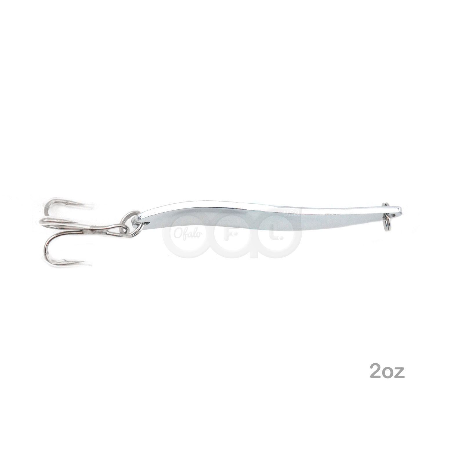 30pcs 2oz Silver Chrome crocodile Spoons trolling flutter Casting Jig Metal Lure - Image 5