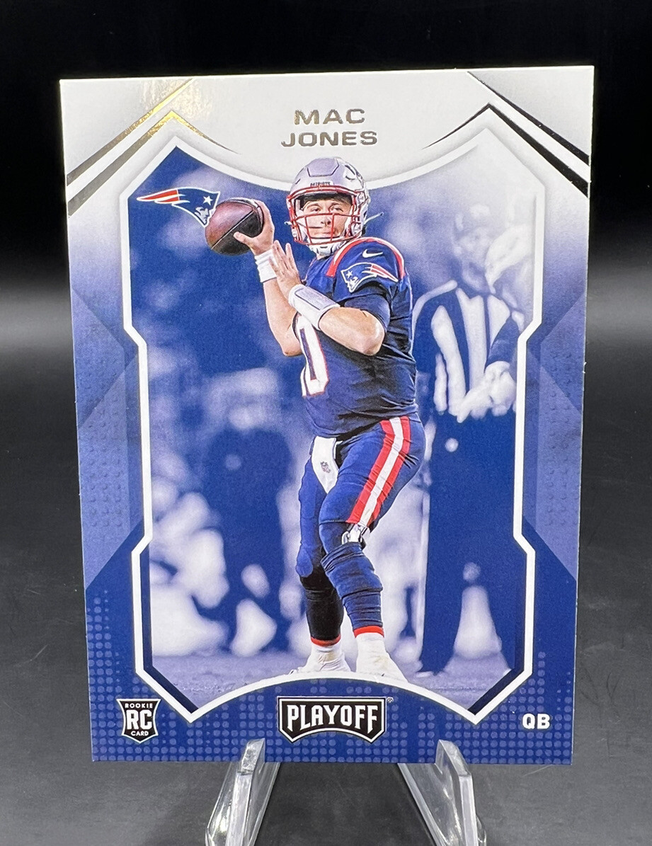 2021 Playoff Football Mac Jones Rookie RC #209 New England Patriots