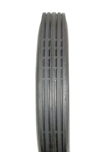 10x1.75 Unifit Steel Wheel w / Rib Tread - 1/2 "Center Hole - Parte # 74-2015 - Imagen 3 de 3