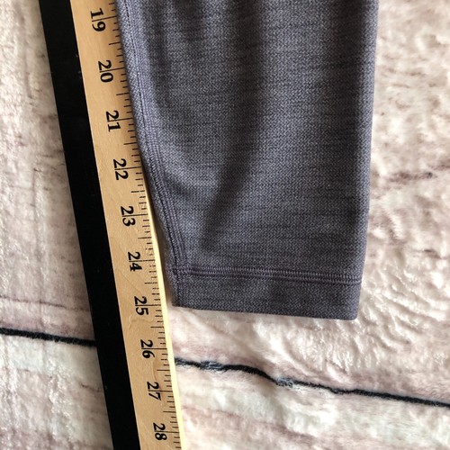 Lululemon Align Pant II 25" Womens 6 Gray Herringbone Leggings LW5CFGS Yoga Gym - Picture 9 of 9