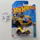 2023 HOT WHEELS #170 - Tooned Twin Mill (Yellow#1 Tooned - Long Card) B64