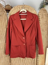 vintage 1970 jacket Motivation polyester union tag medium rust orange