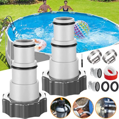 Poolschlauch Adapter, Adapter A und Type B für Intex Pool Ersatz Schlauchadapter