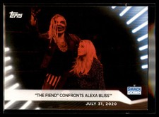 2021 Topps WWE Women's Division Wrestling Base Set #53 The Fiend Confronts Qty