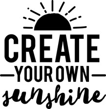 New Create your own Sunshine Vinyl Decal signs cars crafts Tumblers Bottles    