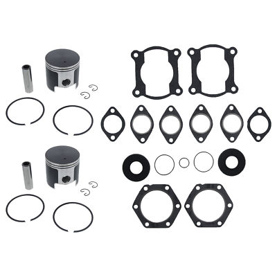 SPI Standard Bore Top End Rebuild Kit for Polaris XLT 600 1995 1996