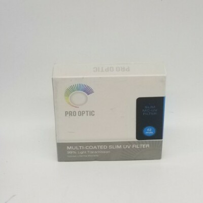 Pro 62mm Multi Coated UV Slim Filter #PRO 62-UV