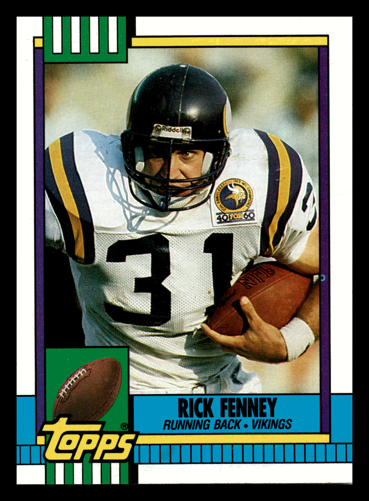 1990 Topps Rick Fenney  Minnesota Vikings #103 NM-MINT