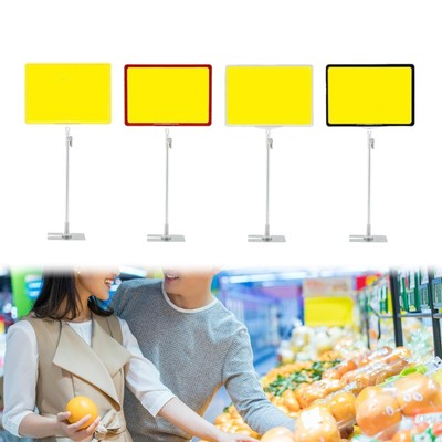 Sign Rack For Shop Adjustable Sign Holder Heavy Duty Versatile Professional Sign Rack ...