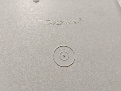 Juego de 6 bandejas de almuerzo de comida divididas Tupperware blancas 15 x 9 camping/barbacoa/cocinadores - Imagen 4 de 5