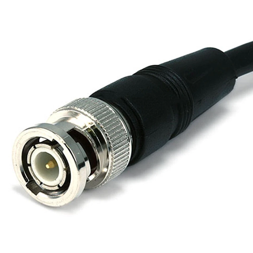 100FT RG58 BNC Male to Male Twist On Connector Coax Coaxial Cable Braided 50 Ohm - Image 2 of 2