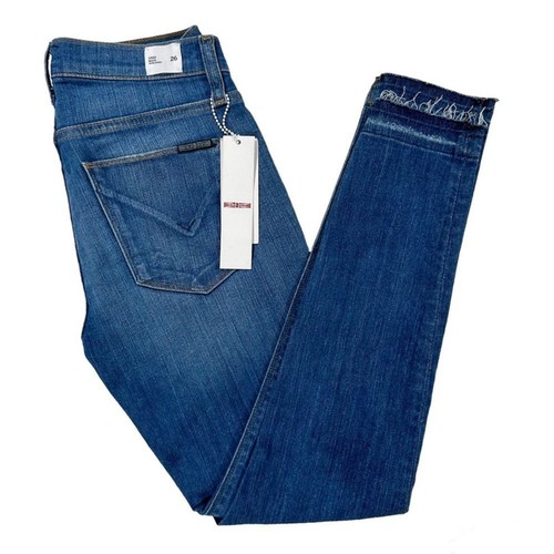 NWT Hudson Size 26 Nico Mid Rise Crop Super Skinny Jeans w/Released Hem Womens - Picture 2 of 16