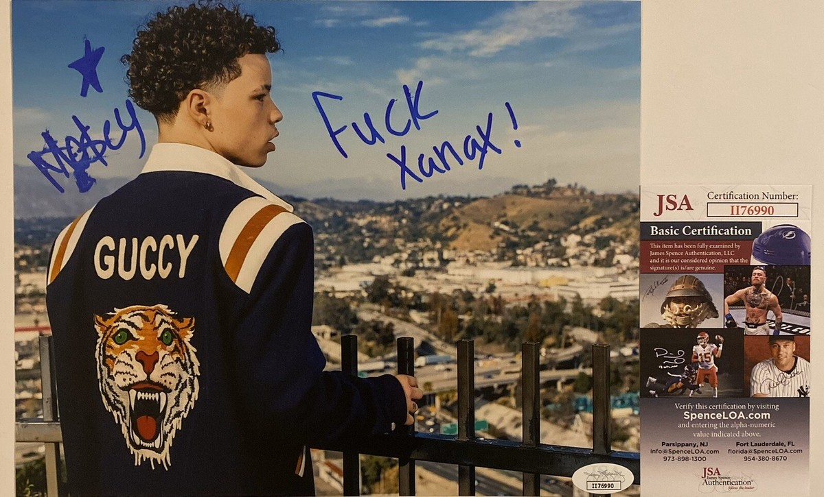 LIL MOSEY SIGNED 8X10 PHOTO BLUEBERRY FAYGO CERTIFIED HITMAKER