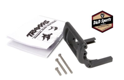 Traxxas 3677 Wheelie bar mount hardware - Black Stampede, Rustler, Bigfoot