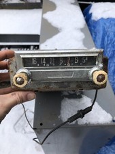 Vtg Indash Radio Dash Ford Delco 1950s 1960s Retro Am Chevy Buick Pontiac Vtg Indash Radio Dash Ford Delco 1950s 1960s Retro Am Chevy Buick Pontiac
