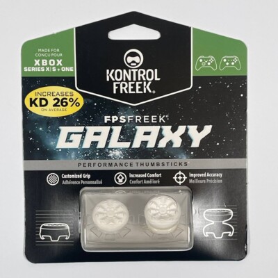 KontrolFreek FPS Freek Galaxy White Performance Thumbsticks for Xbox Series S/X