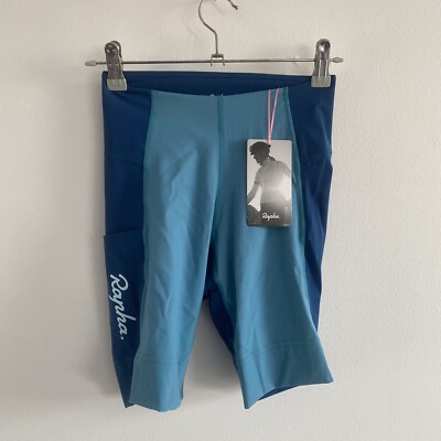 Rapha Damen-Pendlershorts Größe XS Extra Small blau Radfahren neu mit Etikett