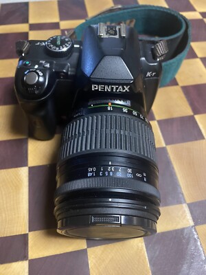 Pentax k-r SLR digital camera 18-55mm, 50-200mm, 18-250mm lenses