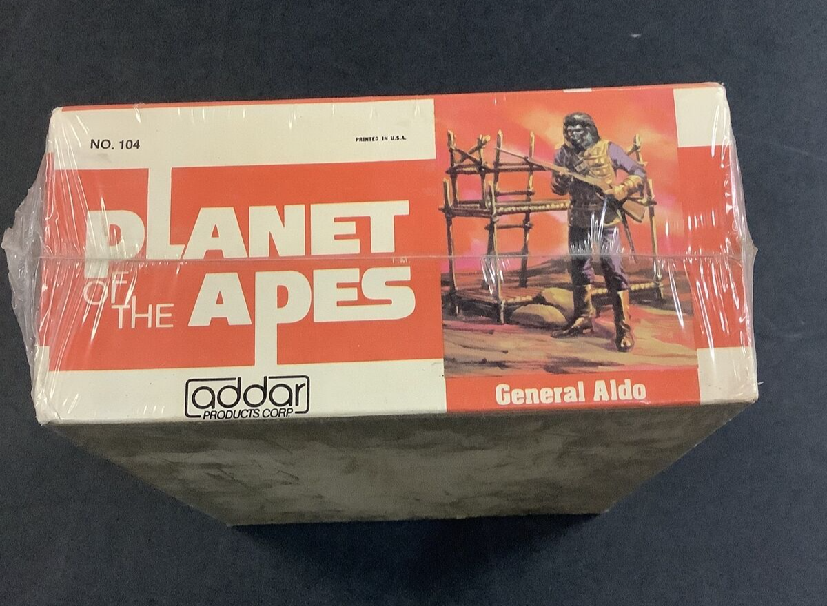 中古未開封 PLANET OF THE APES GENERAL ALDO 中古未開封 PLANET OF THE APES GENERAL ALDO ADDAR 1973 MODEL KIT
