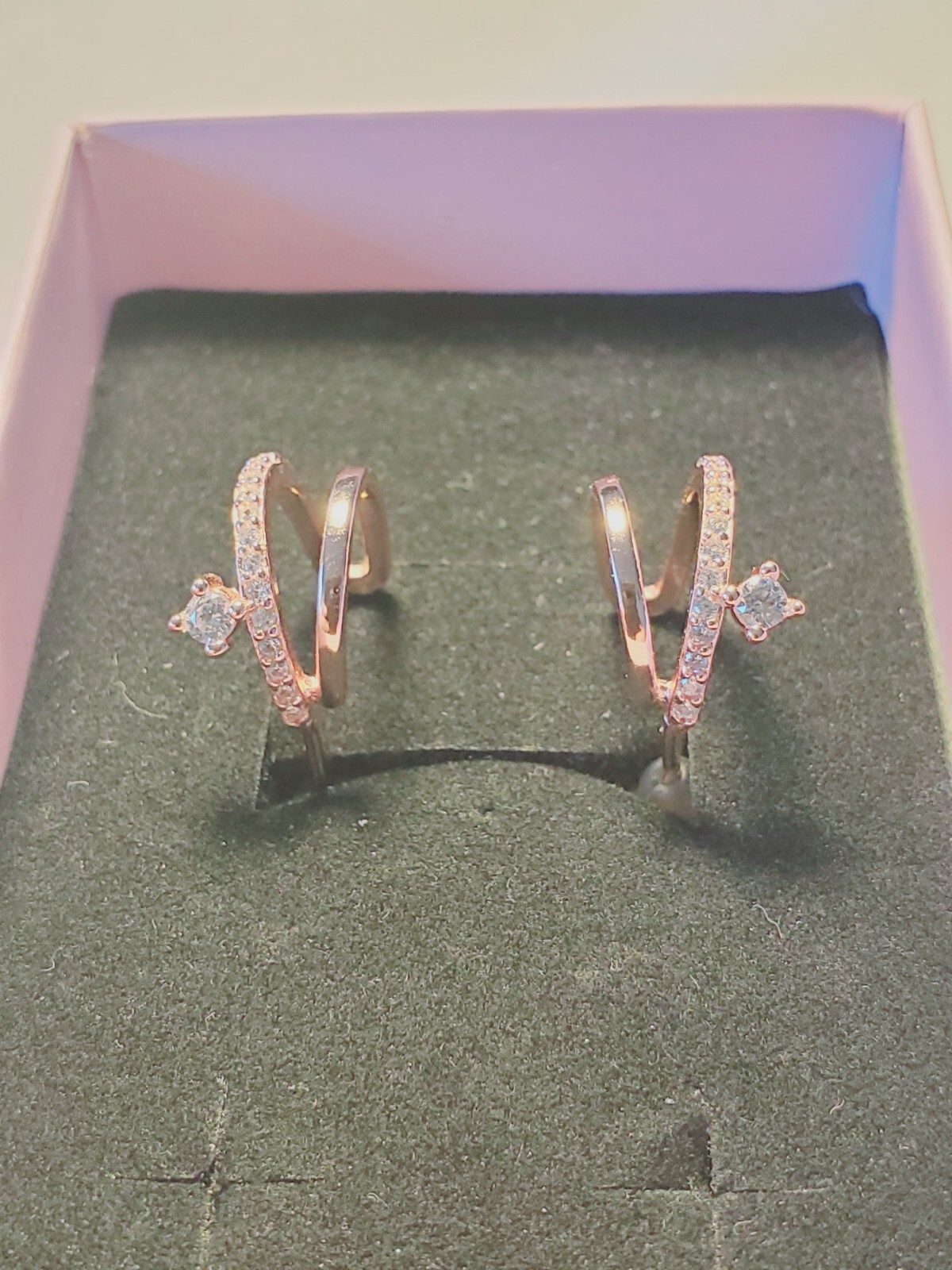 Hoop Earrings Sterling Silver (925) Aretes DE Plata-image