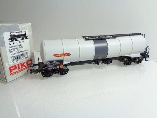 Piko H0 54188 Kesselwagen mit Bremserbühne Ermewa-Sati der SNCF in OVP JD6444 | Zustand: Gebraucht