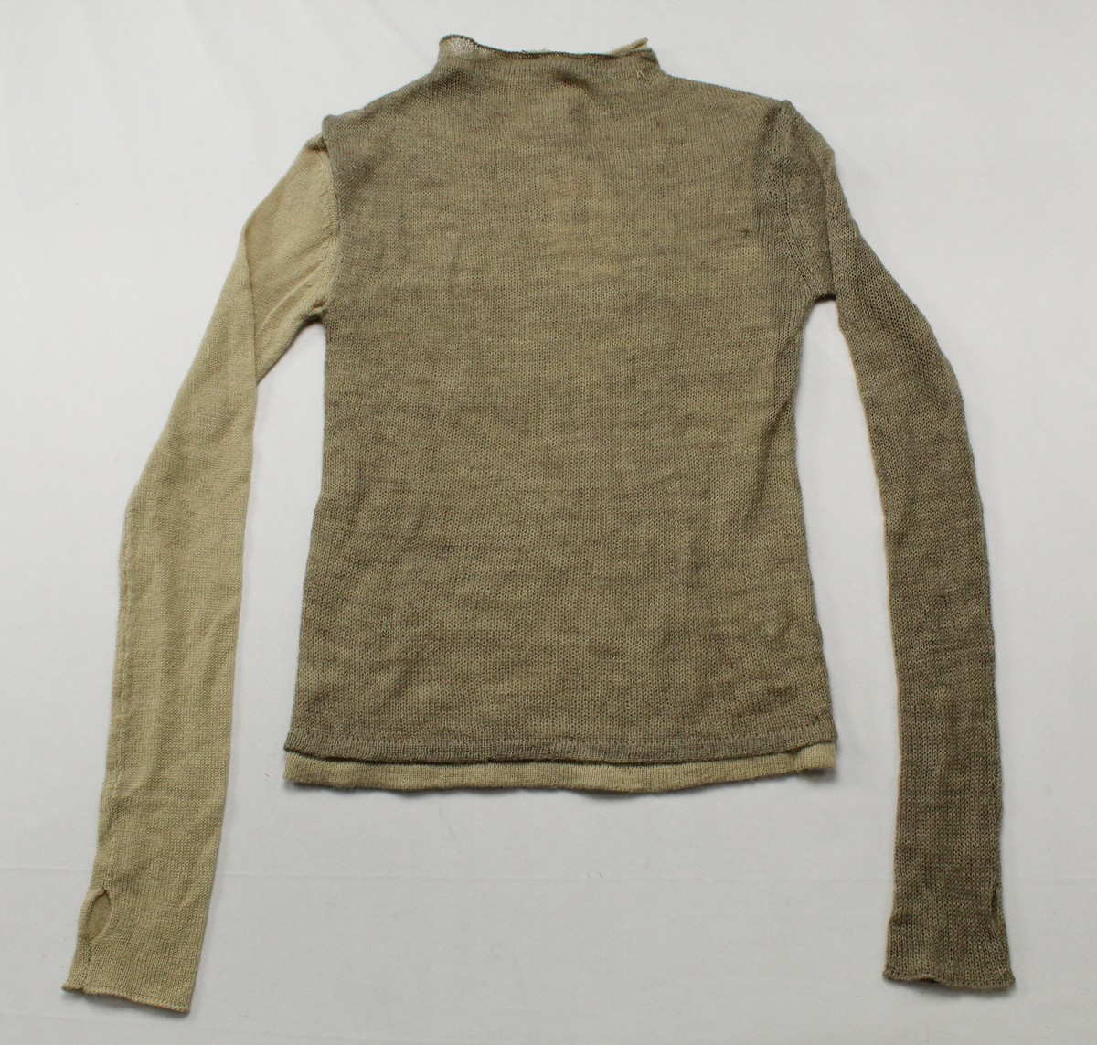 Zara Srpls Women's L/S Two-Tone Mock Neck Knit Sweater CL8 Zara Srpls Women's L/S Two-Tone Mock Neck Knit Sweater CL8