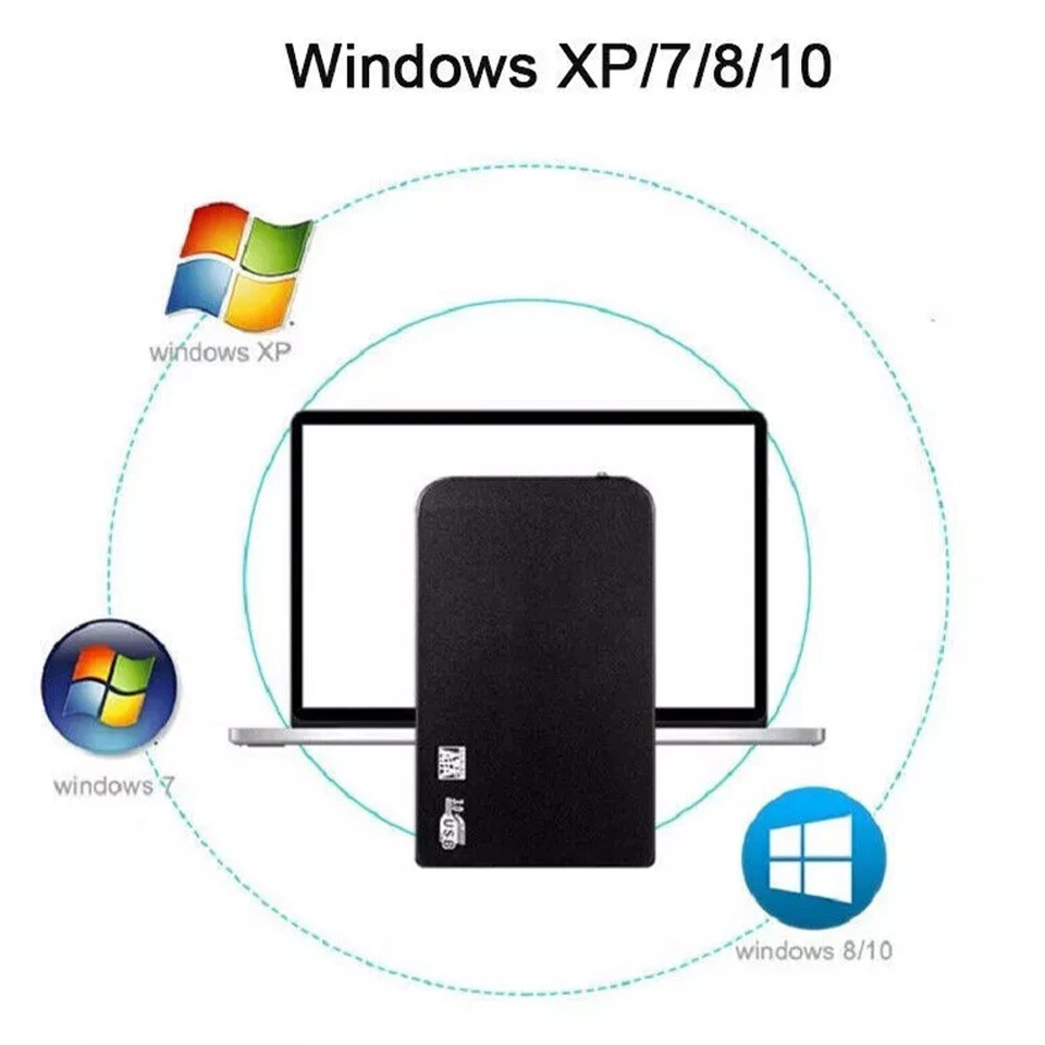 2TB Expansion External Hard Drive 2.5" 3TB speedy 4TB USB 3.0 HDD 1TB Portable - image 3 of 4