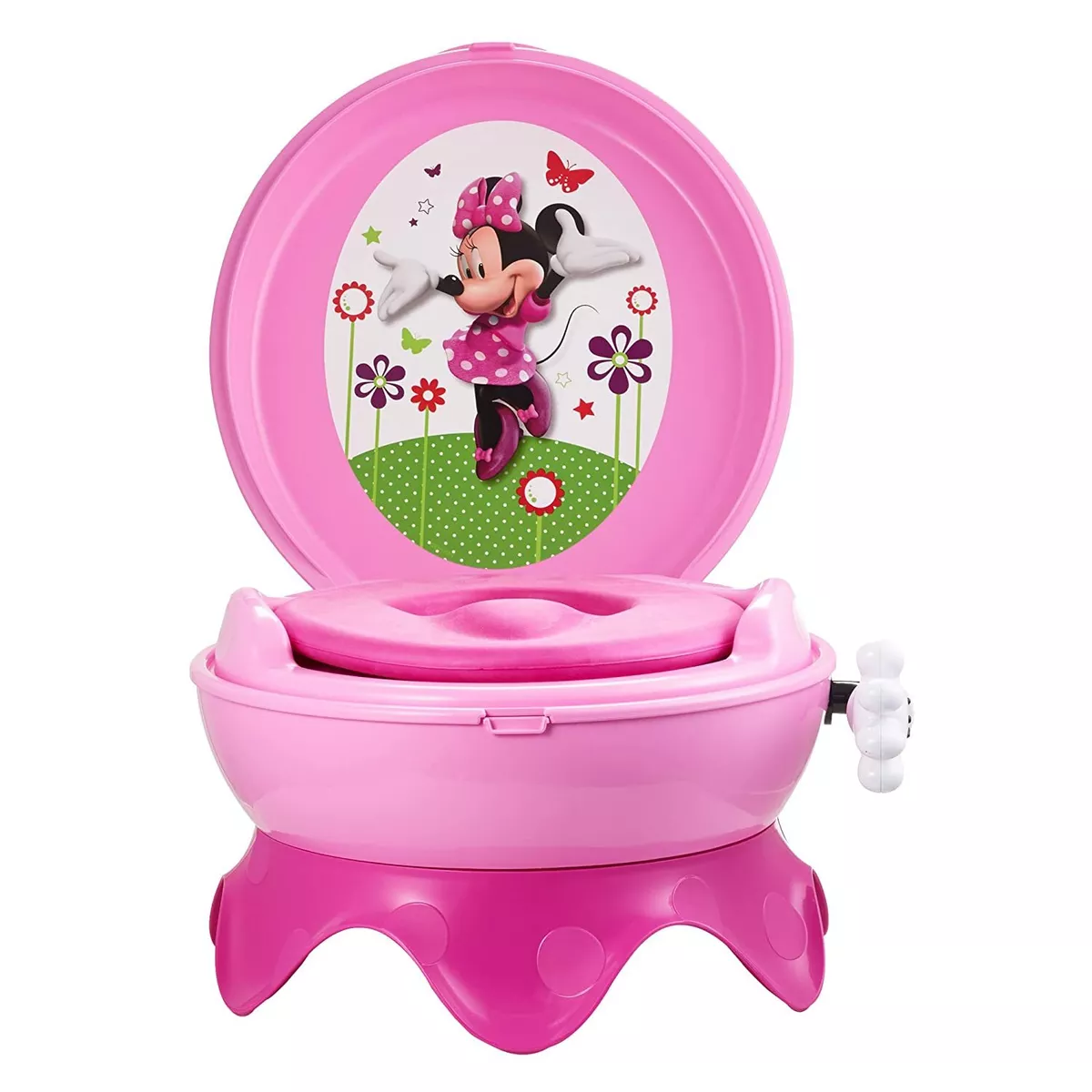 The First Years Disney Baby Minnie Mouse 3 in 1 Potty Training System Step Tool