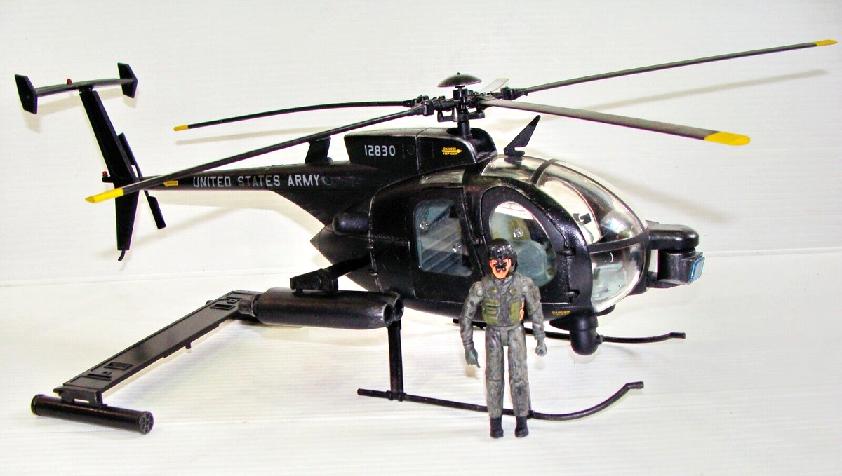 1:18 BBI Elite Force U.S Army Attack MH-6 Little Bird Night 1:18 BBI Elite Force U.S Army Attack MH-6 Little Bird Night