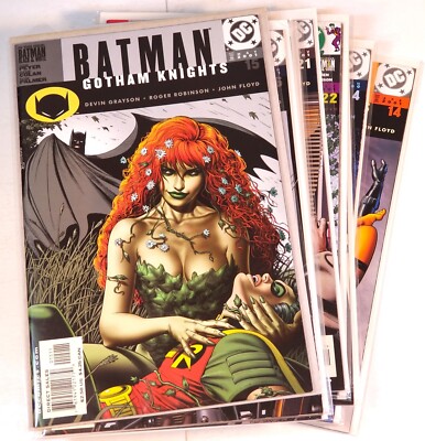 14 COMIC LOT: BATMAN: GOTHAM KNIGHTS DC 2000 #4-5, #12-16, #18-22, #24-25 NM/NM-