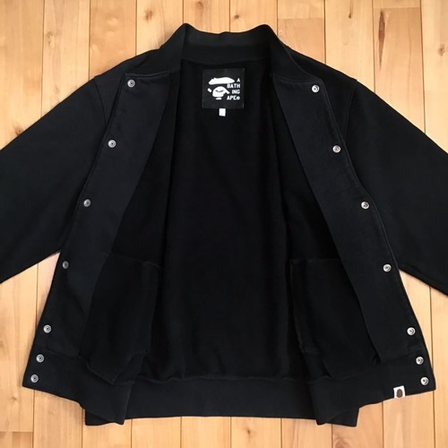 BAPE × KAWS Bendy BAPE STA sweat varsity jacket NIGO A Bathing Ape Size L mens!! - Picture 6 of 10