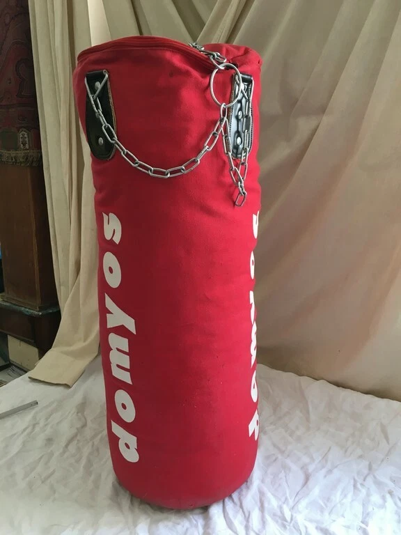 Sac de frappe pro. en cuir pour boxe