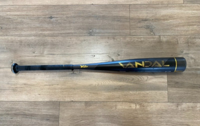 Victus Vandal 2 USSSA 2 3/4'' Baseball Bat 31IN 23OZ BLACK GOLD VSBV2X8