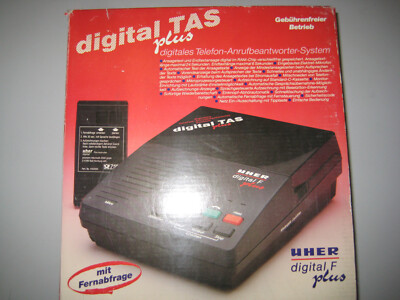 Uher digital TAS F plus, digitales Telefon-Anrufbeantworter-System, NEU!!!