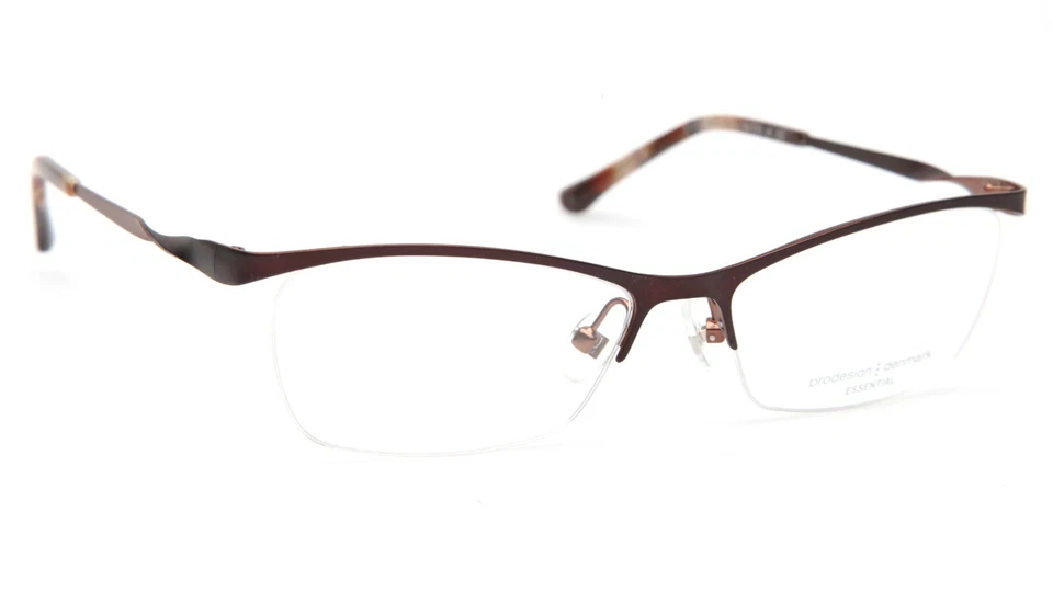 NUEVO PRODESIGN DINAMARCA 3127 c.5031 Marrón Gafas 54-16-135mm Foto 3 de 4