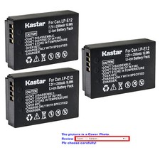 Kastar Replacement Battery Pack for Canon LP-E12 LC-E12  Canon EOS M100 Camera