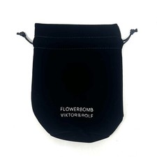 Viktor Rolf Flowerbomb Suedette Carrying Bag Polyester Bag Only NEW NO Bottle